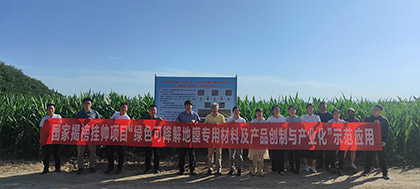 国家揭榜挂帅项目-生物降解地膜示范